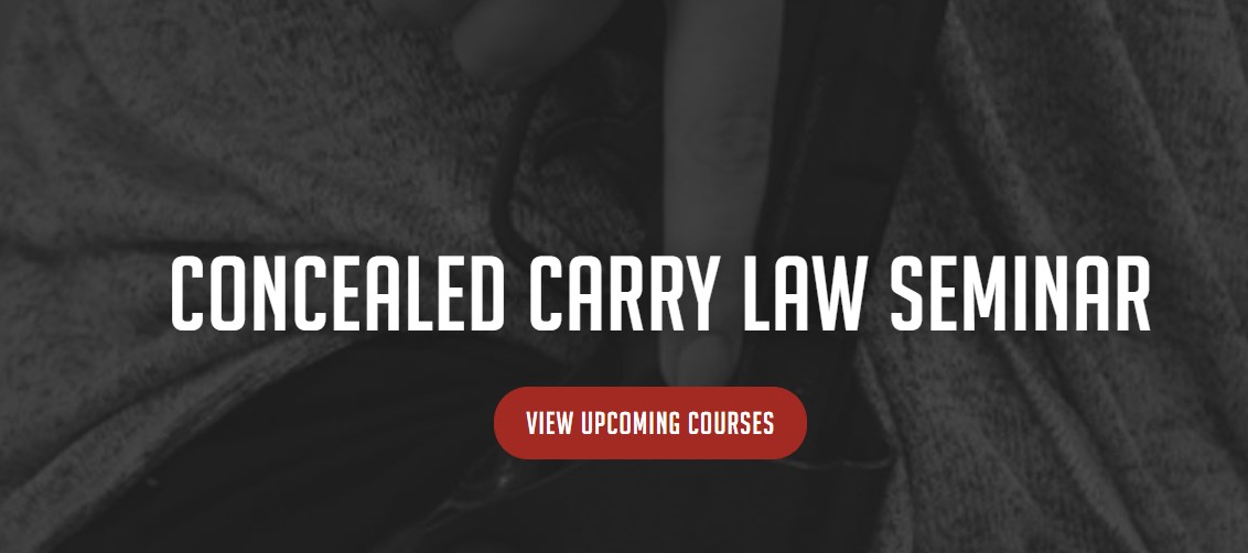 Concealed Carry Law Seminar at Black Wing Shooting Center