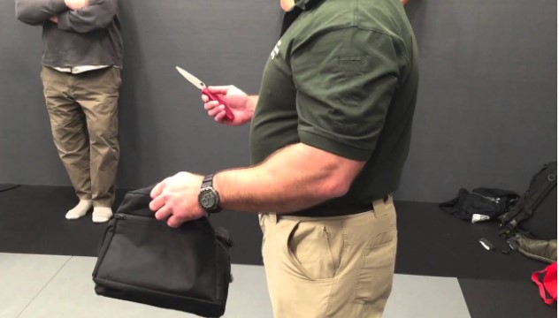 Defensive Knife, firearms training